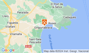 Mappa Empuriabrava Appartamento 126843