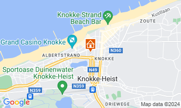 Mappa Knokke-le-Zoute Appartamento 67577