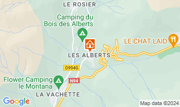 Mappa Montgenvre Chalet 59743