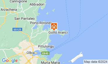 Mappa Golfo Aranci Appartamento 66270