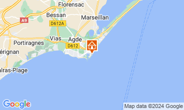 Mappa Cap d'Agde Appartamento 33425