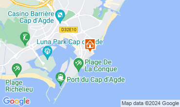 Mappa Cap d'Agde Appartamento 33425