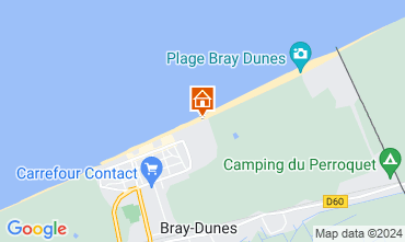 Mappa Bray-Dunes Monolocale 127479