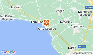 Mappa Porto Cesareo Appartamento 128546