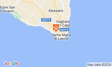 Mappa Santa Maria di Leuca Appartamento 74931