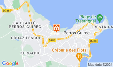 Mappa Perros-Guirec Appartamento 7423
