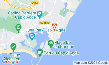 Mappa Cap d'Agde Appartamento 111106