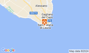 Mappa Santa Maria di Leuca Appartamento 115115