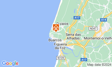 Mappa Figueira da Foz B&B 11824