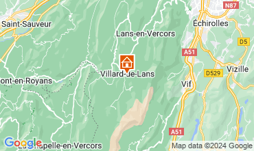 Mappa Villard de Lans - Correnon en Vercors Appartamento 3704