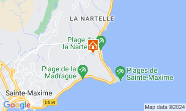 Mappa Sainte Maxime Villa  8541