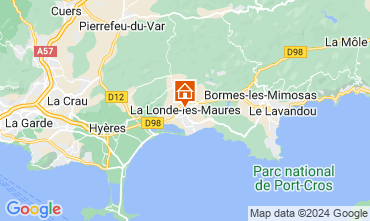 Mappa La Londe-les-Maures Appartamento 84705