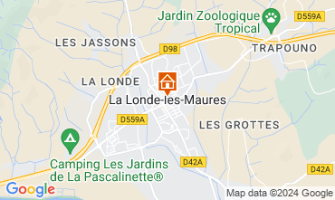 Mappa La Londe-les-Maures Appartamento 84705