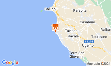 Mappa Taviano Casa 127021