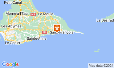 Mappa Saint Francois Appartamento 125940