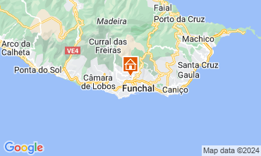 Mappa Funchal Bungalow 57060