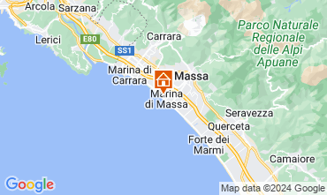 Mappa Marina di Massa Appartamento 127698