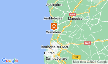 Mappa Wimereux Casa 70960
