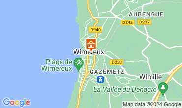 Mappa Wimereux Casa 70960