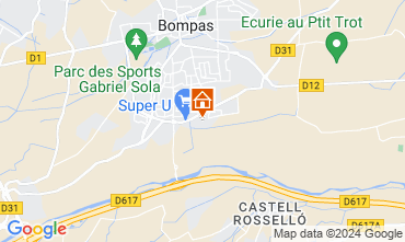Mappa Canet-en-Roussillon Monolocale 83412