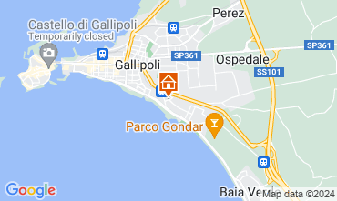 Mappa Gallipoli Appartamento 126941