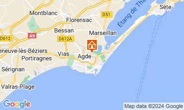 Mappa Agde Casa mobile 128747