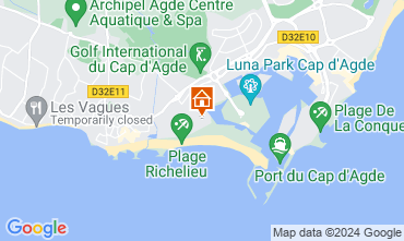 Mappa Cap d'Agde Appartamento 40866