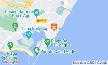Mappa Cap d'Agde Appartamento 68288