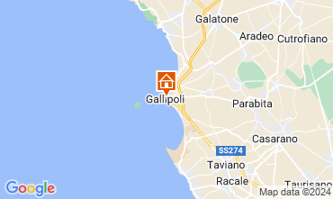 Mappa Gallipoli Appartamento 128666
