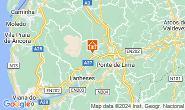 Mappa Ponte de Lima Villa  126516