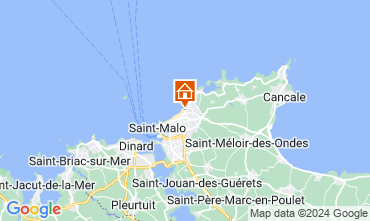 Mappa Saint Malo Appartamento 108522