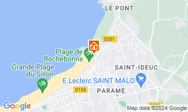 Mappa Saint Malo Appartamento 108522