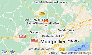 Mappa Montpellier Agriturismo 123620