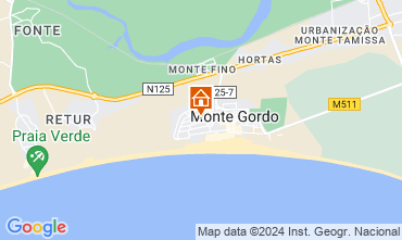 Mappa Monte Gordo Appartamento 121783