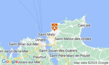 Mappa Saint Malo Appartamento 7572