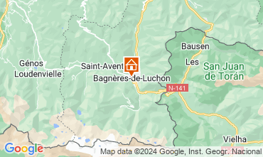Mappa Bagnres-de-Luchon Appartamento 128353