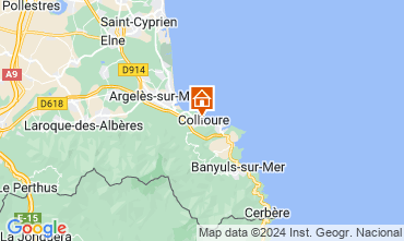 Mappa Collioure Appartamento 105344
