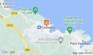 Mappa Collioure Appartamento 105344