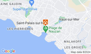 Mappa Saint Palais sur Mer Appartamento 87794