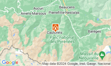 Mappa Cauterets Appartamento 123090