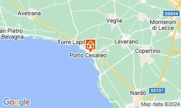 Mappa Porto Cesareo Appartamento 121496