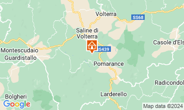 Mappa Volterra Agriturismo 121193