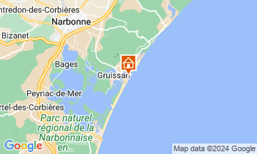 Mappa Gruissan Chalet 128335