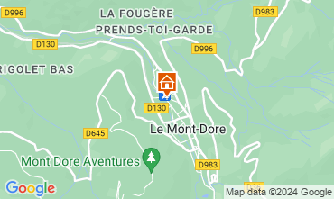 Mappa Le Mont Dore Appartamento 50842