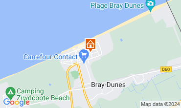 Mappa Bray-Dunes Casa 123865