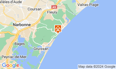 Mappa Narbonne plage Appartamento 123899