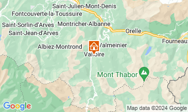 Mappa Valloire Appartamento 97230