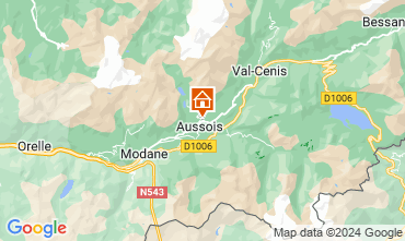 Mappa Aussois Appartamento 73771