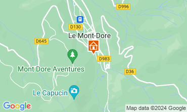 Mappa Le Mont Dore Monolocale 3881