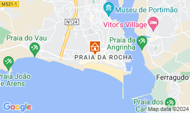 Mappa Praia da Rocha Appartamento 71391